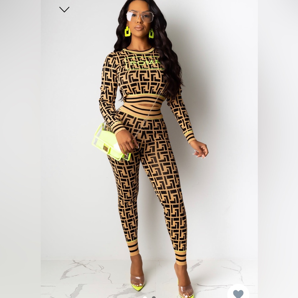 Two Piece Pants Set